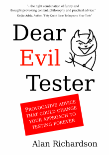 Dear Evil Tester Book Cover