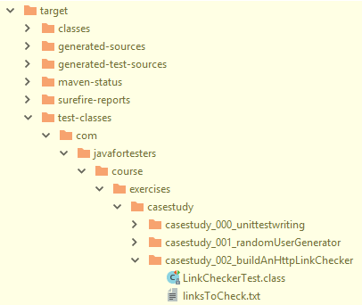 Resource File In Test Class Folder Hierarchy