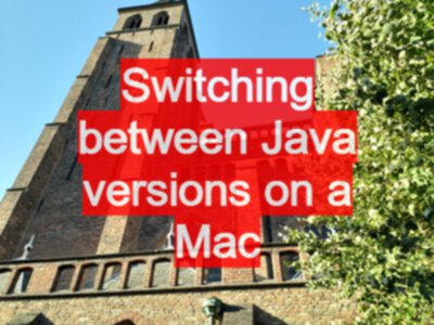 switch jdk on mac but
