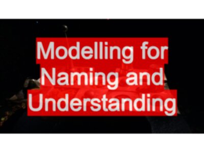 Modelling Software Testing for Naming and Understanding